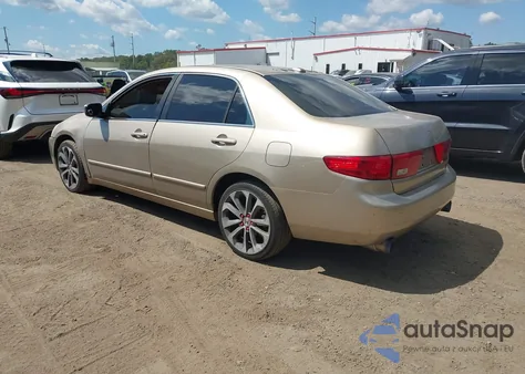 2005 Honda Accord 3.0 Ex z USA, uszkodzony, nr VIN 1HGCM66585A043396